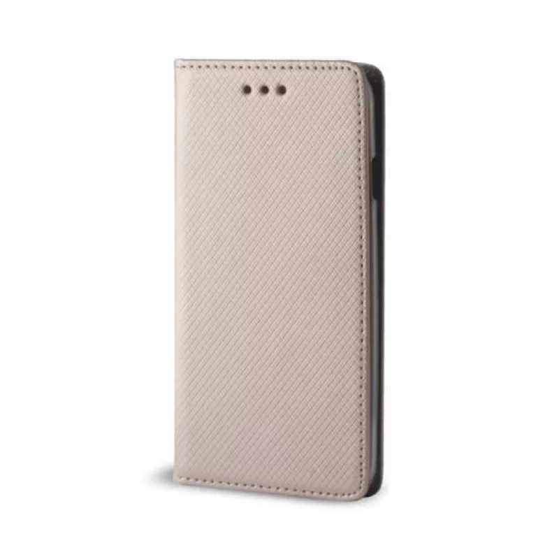 GreenGo Xiaomi Mi 8 Smart Magnet Χρυσή Θήκη Πορτοφολάκι Flip