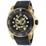 Gucci Dive ανδρικό ρολόι YA136219 45mm μαύρο καουτσούκ