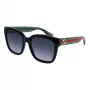 Gucci GG0034SN-002 Cat Eye γυαλιά ηλίου μαύρο γκρι 54mm