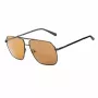 Ανδρικά ορθογώνια γυαλιά ηλίου GUESS GF00060-6001E Μαύρα Smoke Tint 60/13/140 mm
