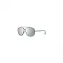 GUESS GF0207-08C ανδρικό γυαλί ηλίου - σκούρος γκρι σκελετός, γκρι φακοί, 60 mm