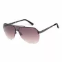 GUESS GF5053-0048F Ανδρικό Ορθογώνιο Γυαλί Ηλίου Havana Καφέ Διαβάθμιση