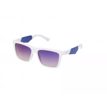 GUESS MAN γυαλί ηλίου GO00067-5621C ορθογώνιο γυαλιστερό μαύρο σκελετό φακοί καπνού 56/16/145 mm