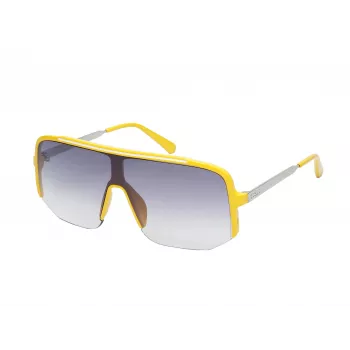 GUESS Ανδρικά ορθογώνια γυαλιά ηλίου GO00054-0039B Μαύρο/Γκρι 56mm