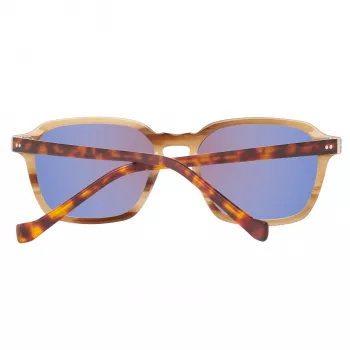 HACKETT MAN HSB86618752 γυαλί ηλίου ορθογώνιος σκελετός ασετάτ UV400 γκρι φακούς 52/18/145 mm