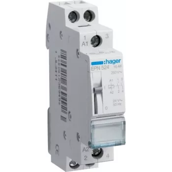 HAGER EPN524 Acti 9 Ρελέ παλμού, 2 NO, 16 A, 24 V AC/DC, 2 μονάδες