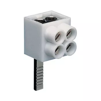 Hager KF82A Μονοπολικός ακροδέκτης σύνδεσης, σύνδεση pin, 2x16 mm², γκρι