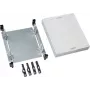 Hager UD21C1 καθολική πλάκα τοποθέτησης module 300x250mm επιψευδαργυρωμένος χάλυβας