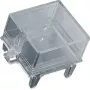 Hager universZ U841 καπάκι στεγανοποίησης, 2.5 μονάδες, 53x53x33 mm, διαφανές