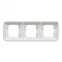 Hager WNA401B Berker W.1 1-Θέση Πλαίσιο χωνευτό, IP55, Πολικό λευκό