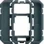 Hager WXF202 πλαίσιο προσαρμογέα Keystone για 1xRJ45 module, λευκό polar
