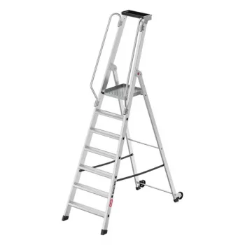 HAILO Master P80 Κινητή Πλατφόρμα Σκάλας, Αλουμίνιο, 7 Σκαλοπάτια