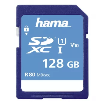 Hama Κάρτα μνήμης 128 GB SDXC UHS-I Class 10 00213111
