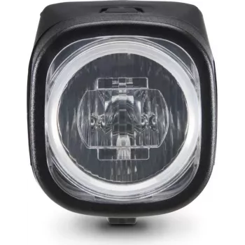 Hama μπροστινό φως ποδηλάτου LED, επαναφορτιζόμενο, USB-C, εγκεκριμένο StVZO, 2 λειτουργίες, μαύρο