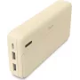 Hama Power Pack Pocket 20, 20000 mAh, 2x USB-A, Άμμος (00201775)