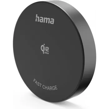 Hama Qi2 25W Ασύρματο μαξιλαράκι φόρτισης, Επαγωγικός ταχυφορτιστής, Μαύρο (00201767)