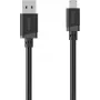 Hama Καλώδιο φόρτισης και δεδομένων USB-A σε Micro-USB, 1 m, Μαύρο 00201803
