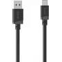 Hama Καλώδιο USB-A σε USB-C, 0,5 m, μαύρο (00201818)