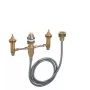 Hansgrohe Μπαταρία μπάνιου HG 4 οπών Σετ βάσης χωνευτό/επίτοιχο