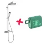 Hansgrohe Crometta S Σύστημα Ντους 2 Κεφαλών Επιτοίχιο Χρώμιο