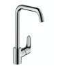 Hansgrohe Focus M41 Μπαταρία Κουζίνας Μοχλού Inox 31820800