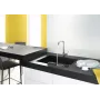 Hansgrohe Focus M41 Μπαταρία Κουζίνας Μοχλού Inox 31820800