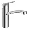 HANSGROHE Logis 160 Μπαταρία κουζίνας, περιστρεφόμενο στόμιο, Χρώμιο