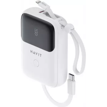 Havit PB5215 power bank 10000mAh λευκό