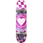 Heart Supply Insignia Check Complete Skateboard 7.75 Ροζ