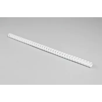HELLERMANNTYTON FLEX-20SK-PP-WH Σπειροειδής θήκη διαχείρισης καλωδίων, λευκό, 20 mm, 25 m