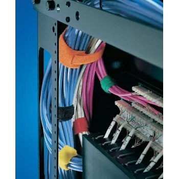 HellermannTyton TEXTIE-5M-PA/PP-BK Ρολό δεματικών με Velcro, 5 m x 12,5 mm, Μαύρο, Επαναχρησιμοποιήσιμο 130-00020