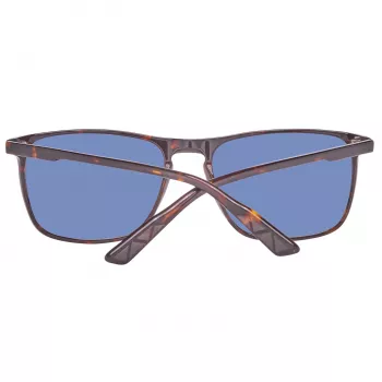 Helly Hansen HH5004-C01-57 Ανδρικά ορθογώνια γυαλιά ηλίου, μαύρος σκελετός, γκρι φακοί, 57/18/140 mm