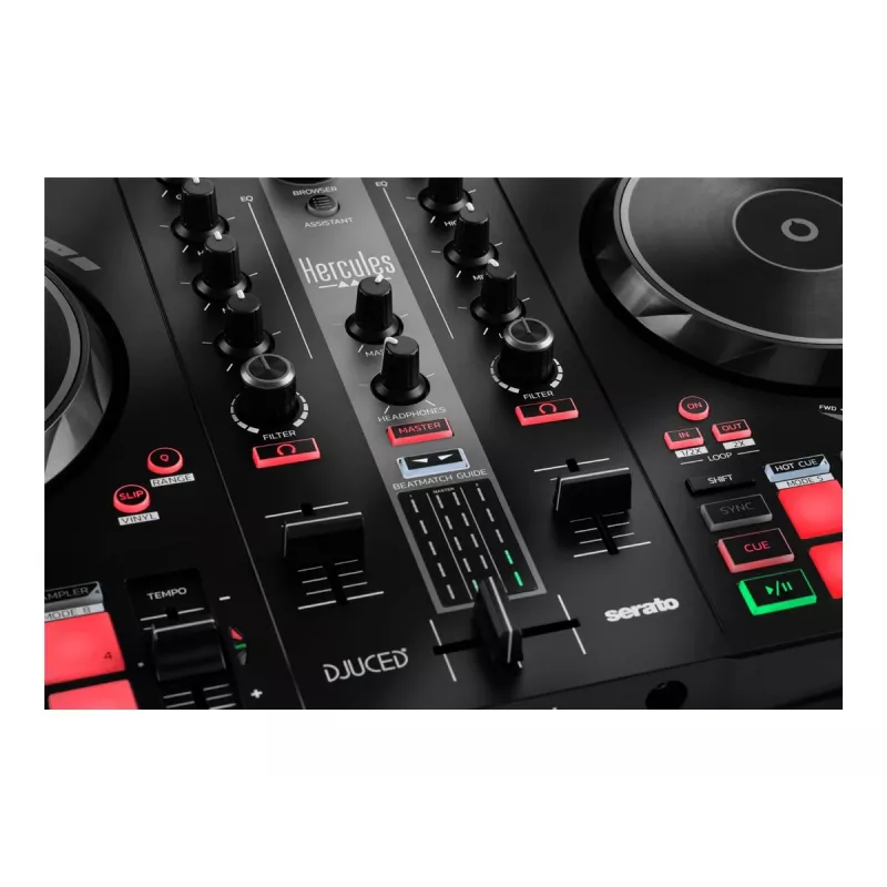 Hercules DJ Essentials Kit με DJControl Inpulse 200, ηχεία DJMonitor 32 και ακουστικά HDP DJ45