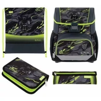 Herlitz σχολικό σακίδιο Loop Plus Wild Panther