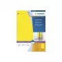 HERMA SuperPrint ετικέτες ντοσιέ κίτρινες 61 x 192 mm 400 ετικέτες (100 φύλλα x 4) 4296