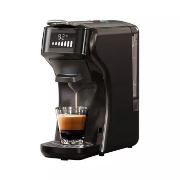HiBREW 5-in-1 Μηχανή καφέ κάψουλας H1B-μαύρο (Μαύρο)