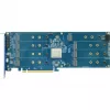 HIGHPOINT Rocket 1608A PCIe Gen5 x16 σε 8-M.2 NVMe κάρτα προσαρμογέα Switch