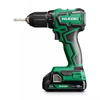 HIKOKI 18V Brushless μπαταρίας δραπανοκατσάβιδο 55Nm 2x2,0Ah Kit