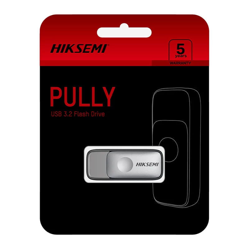 HIKSEMI Pully 32GB USB 3.2 Gen 1 flash drive USB-A ανασυρόμενο μαύρο