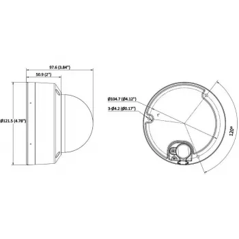 Hikvision DS-2CD2743G2-LIZS2U 4MP AcuSense μοτοριζόμενη βαρυεστιακή Dome IP κάμερα, 2,8-12 mm, μαύρο, PoE/12 VDC