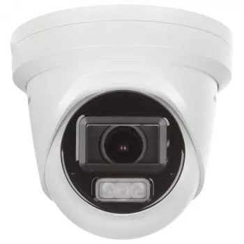 Hikvision DS-2CD2H83G2-LIZS2U 8 MP AcuSense Μοτοριζόμενη βαριφοκή κάμερα δικτύου Turret με φακό (2.8-12mm)