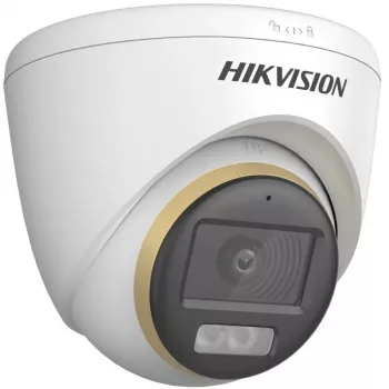 Hikvision DS-2CE72DF3T-LSE 5MP κάμερα turret 2,8mm λευκή