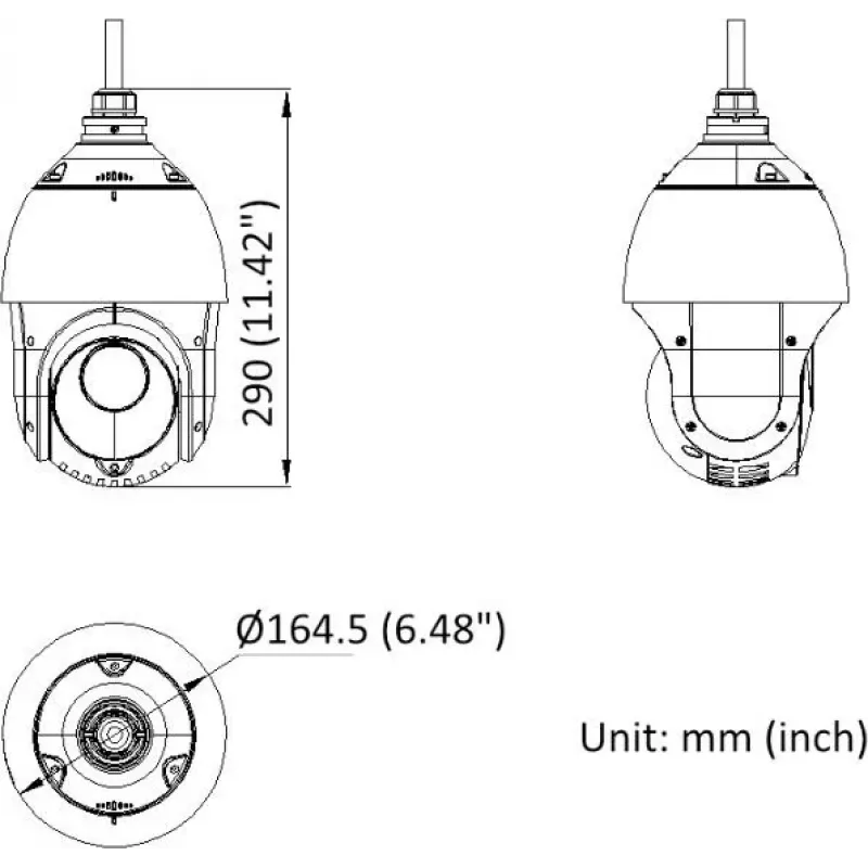 Hikvision DS-2DE4225IWG1-E 2MP 25x IR δικτυακή PTZ Dome κάμερα
