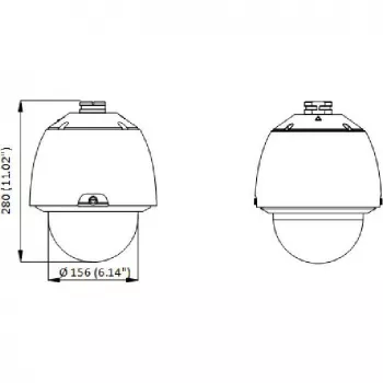 Hikvision DS-2DE5425WG1-E 4 MP 25x Δικτυακή Κάμερα IR PTZ