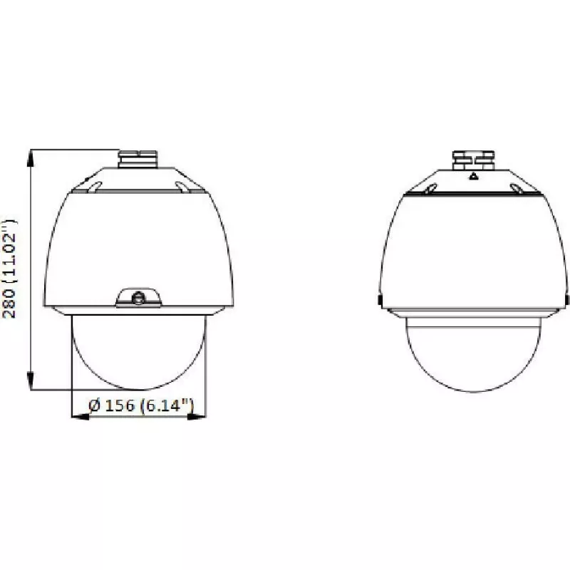 Hikvision DS-2DE5425WG1-E 4 MP 25x Δικτυακή Κάμερα IR PTZ