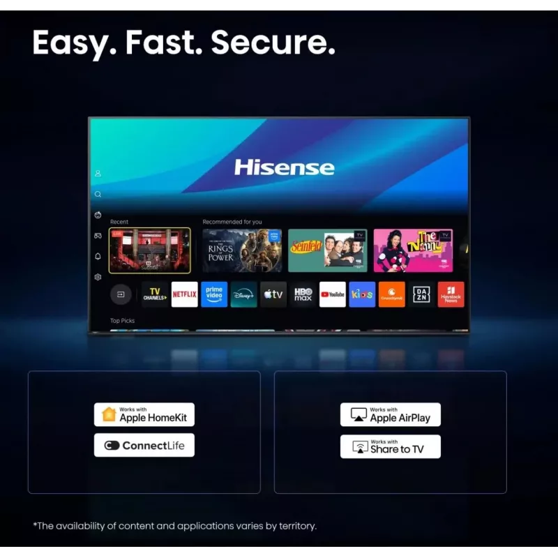 Hisense 32A4S 32 ιντσών (80 cm) Full HD Smart TV
