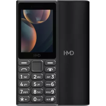 HMD 105 4G, Single SIM, Μαύρο