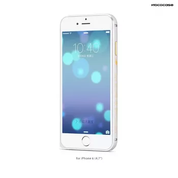 Hoco Good Fortune Θήκη bumper για Apple iPhone 6 Ασημί