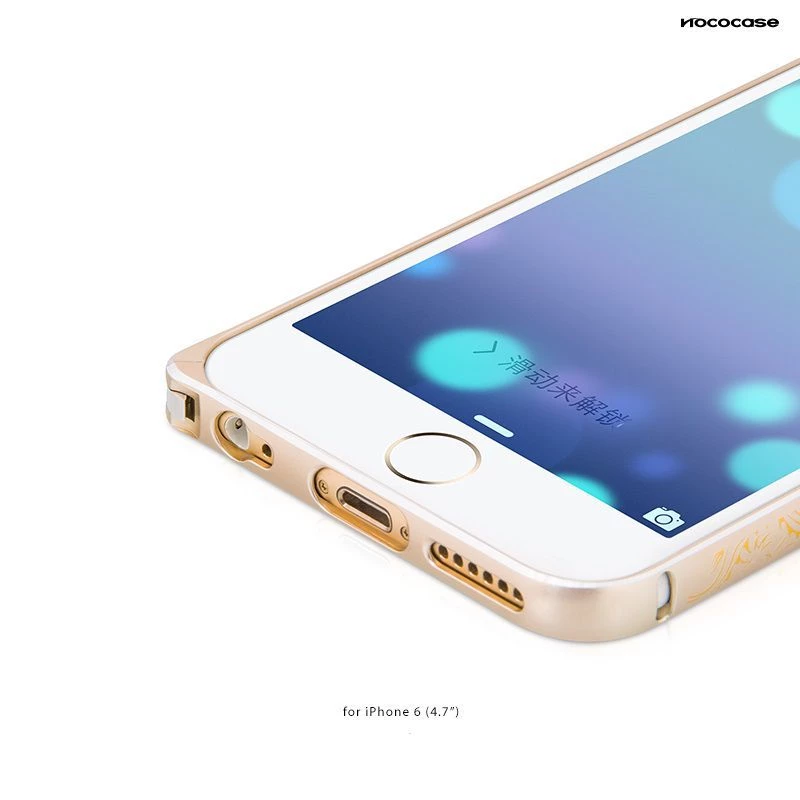 Hoco Apple iPhone 6 Good Fortune Bumper HI-T027 Χρυσό