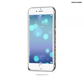 Hoco Good Fortune Bumper Case για Apple iPhone 6/6S - μαύρο